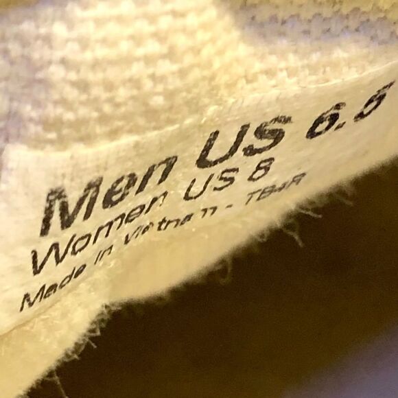 Unisex VANS Authentic Low Top Gray Lace Up Sneakers / Size US 6.5 M - US 8 W - Picture 10 of 10